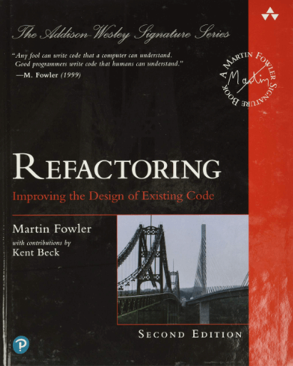 refactoring book cover