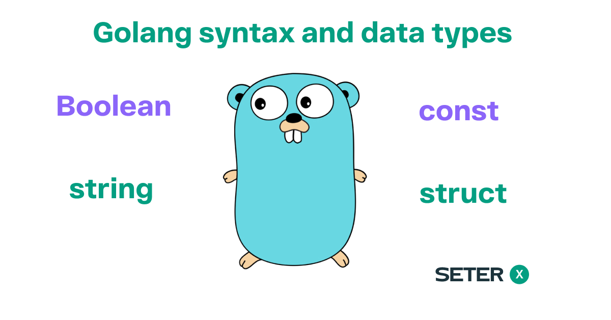 go syntax and data types cover
