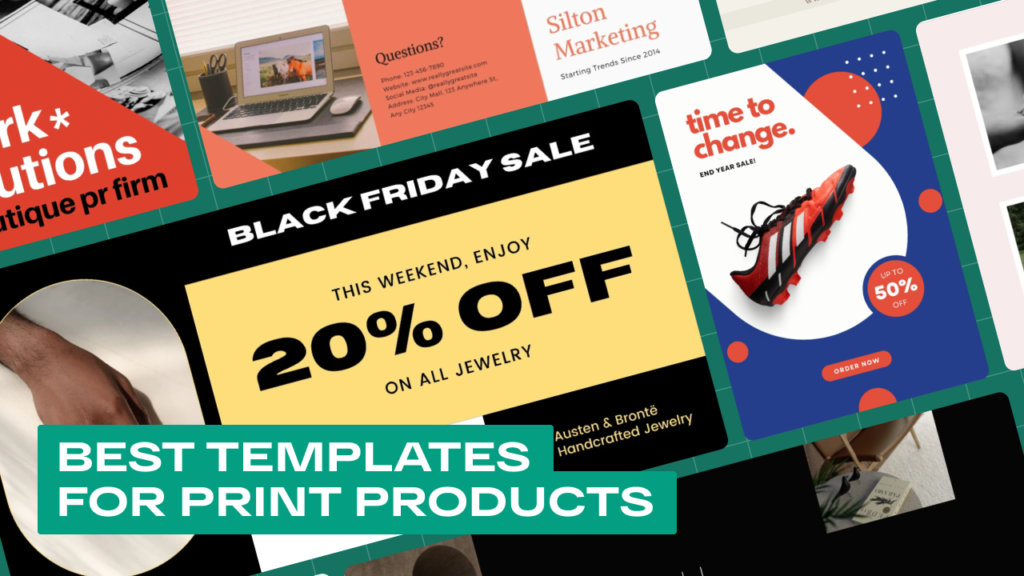 Canva Templates for Print Products