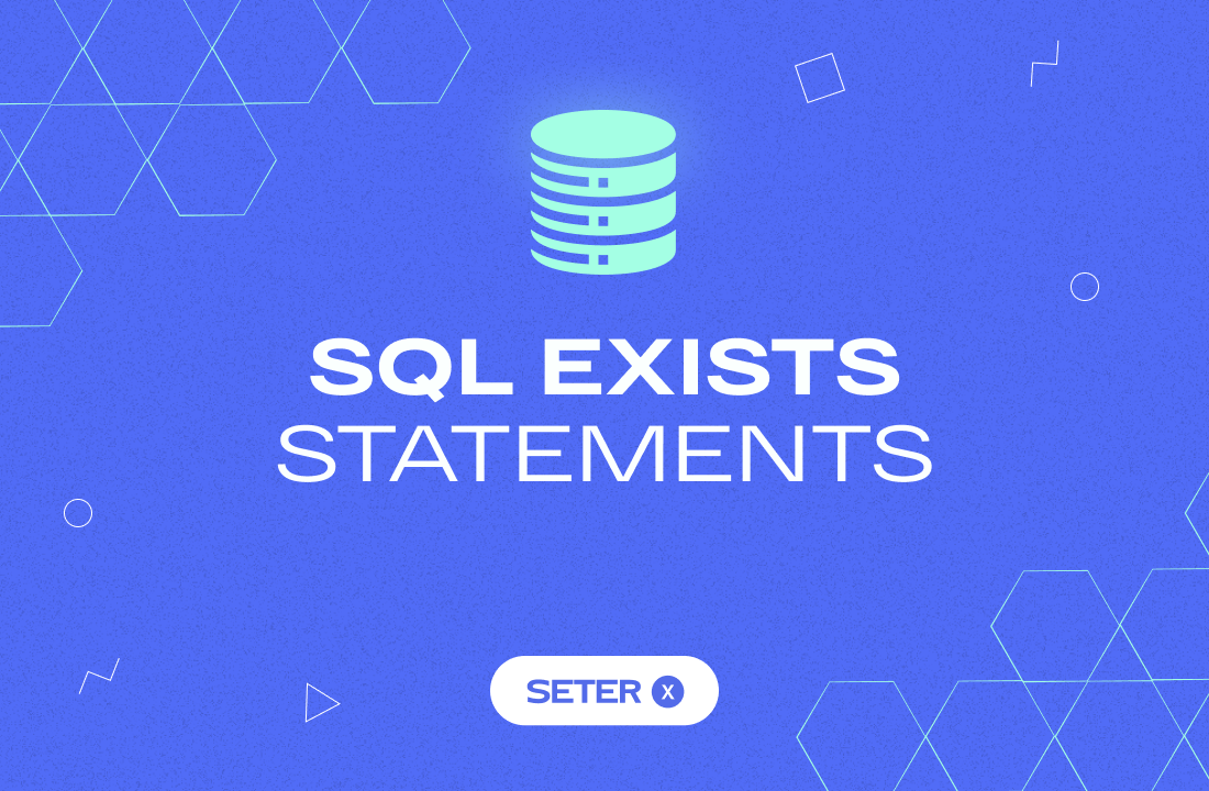 sql exists statements